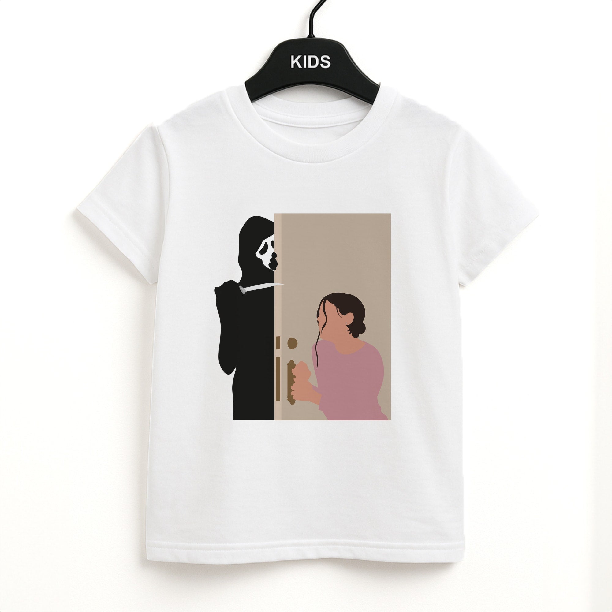 Tara And Ghostface - Scream Kids T-Shirt