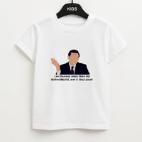 I Am Running Away From My Responsibilities Kids T-Shirt