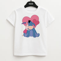 Donkey and Pig Valentine's Kids T-Shirt