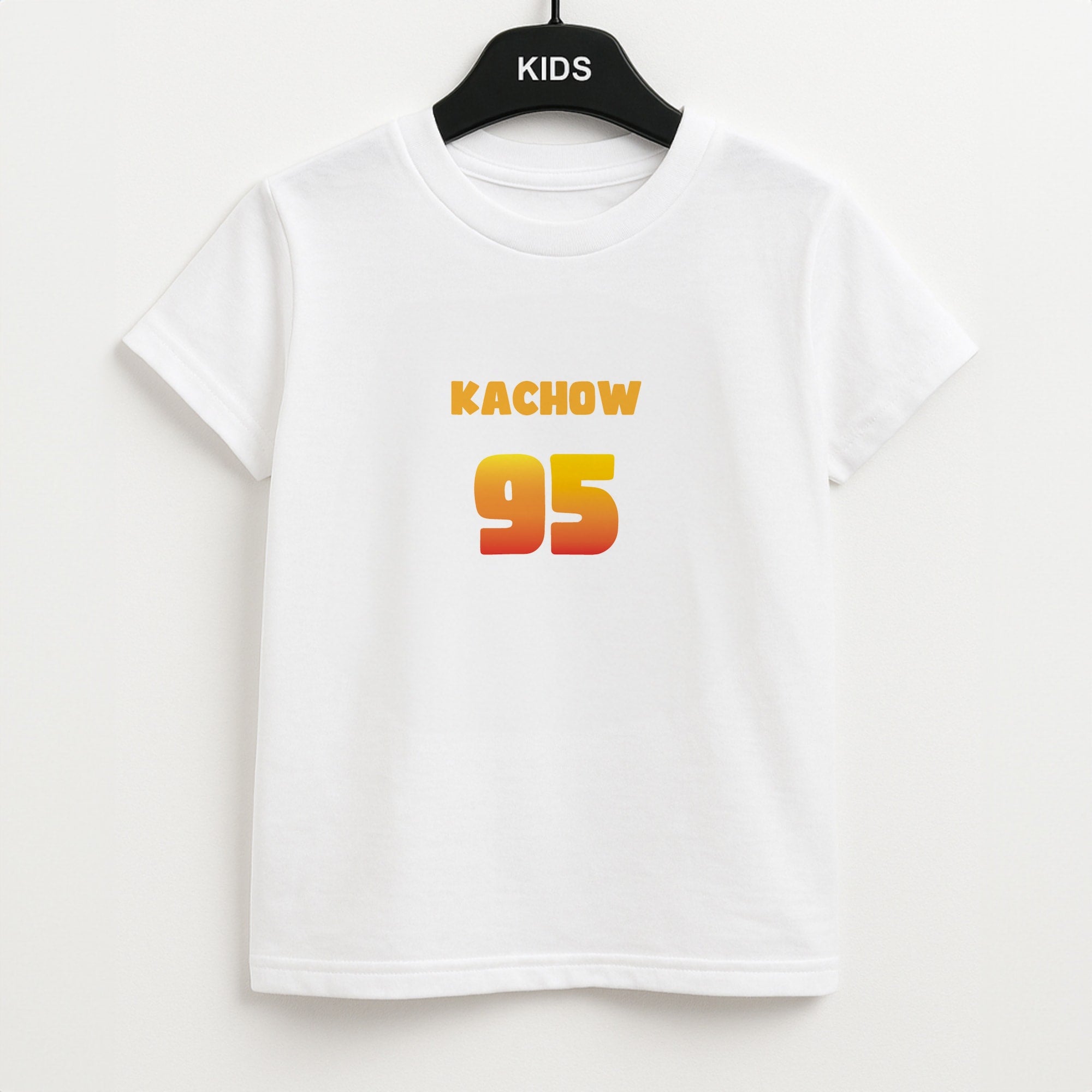 Kachow 95 - Cars Kids T-Shirt