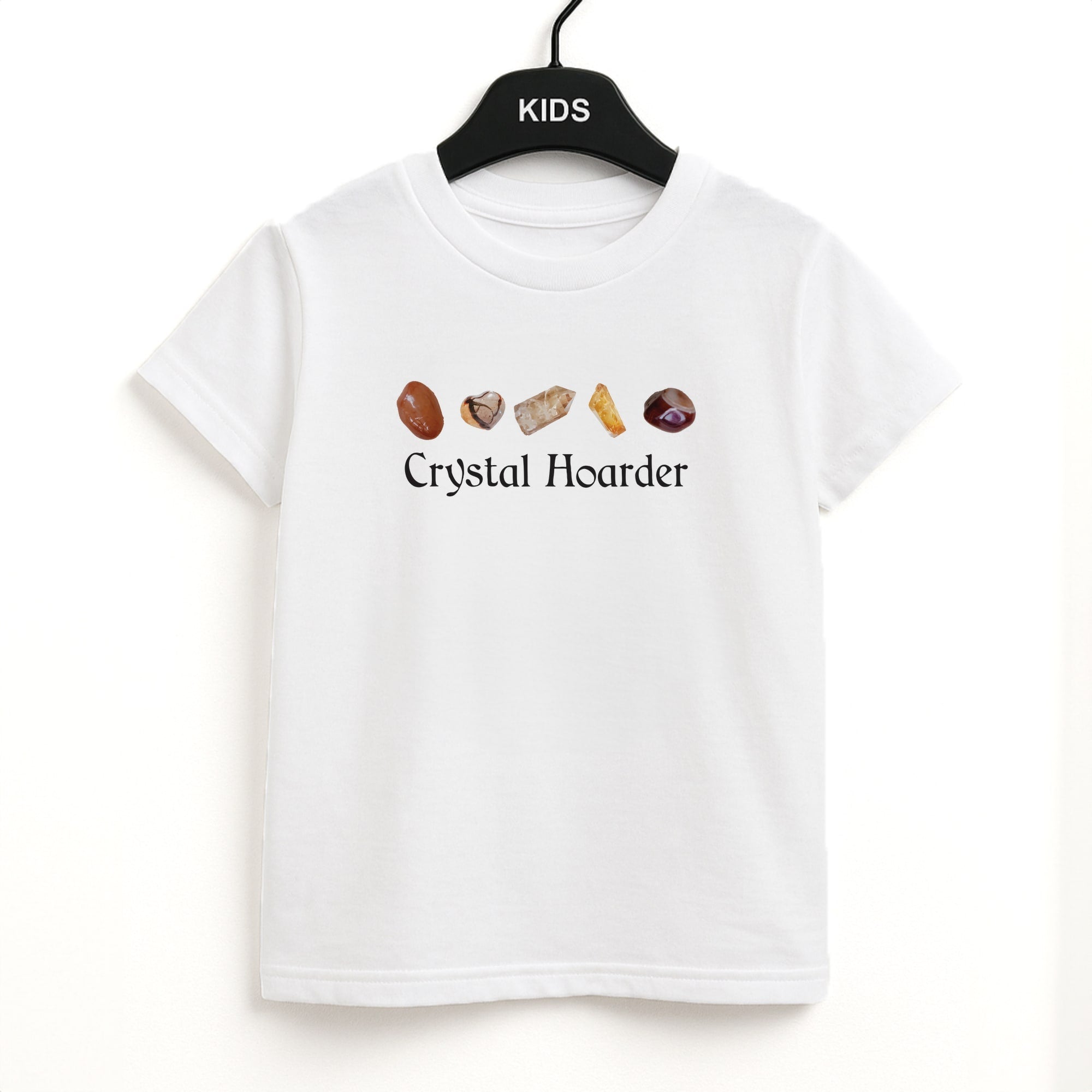 Crystal Hoarder Pattern Kids T-Shirt