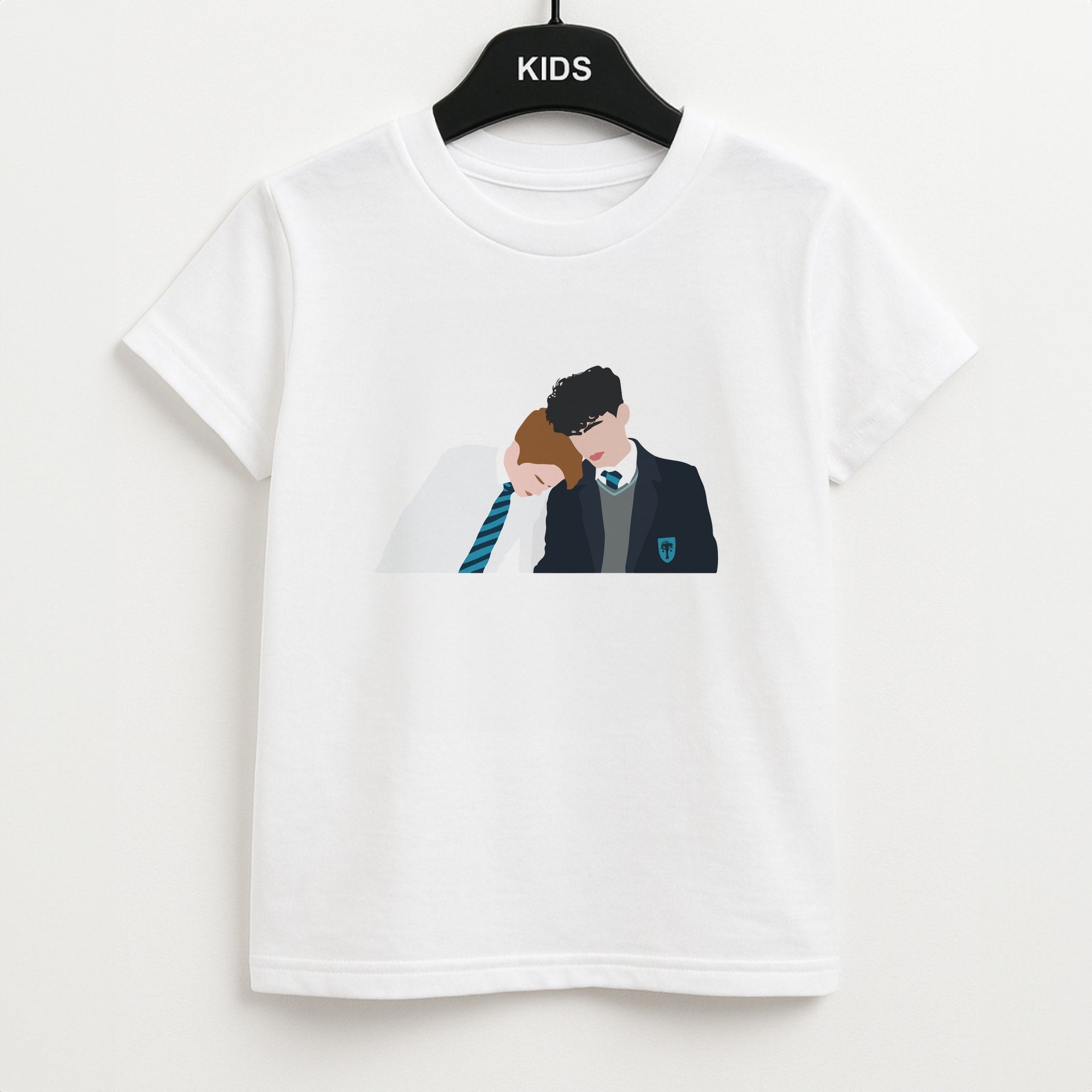 Nick And Charlie School Clothes - Heart TV Kids T-Shirt