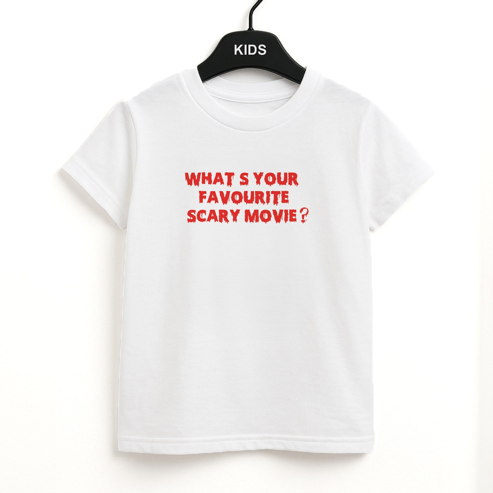 What's Your Favourite Scary Movie - Scream Kids T-Shirt