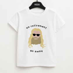 On Retirement Unisex Kids T-Shirt
