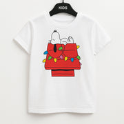 Cartoon Beagle Fairylights Kids T-Shirt 1