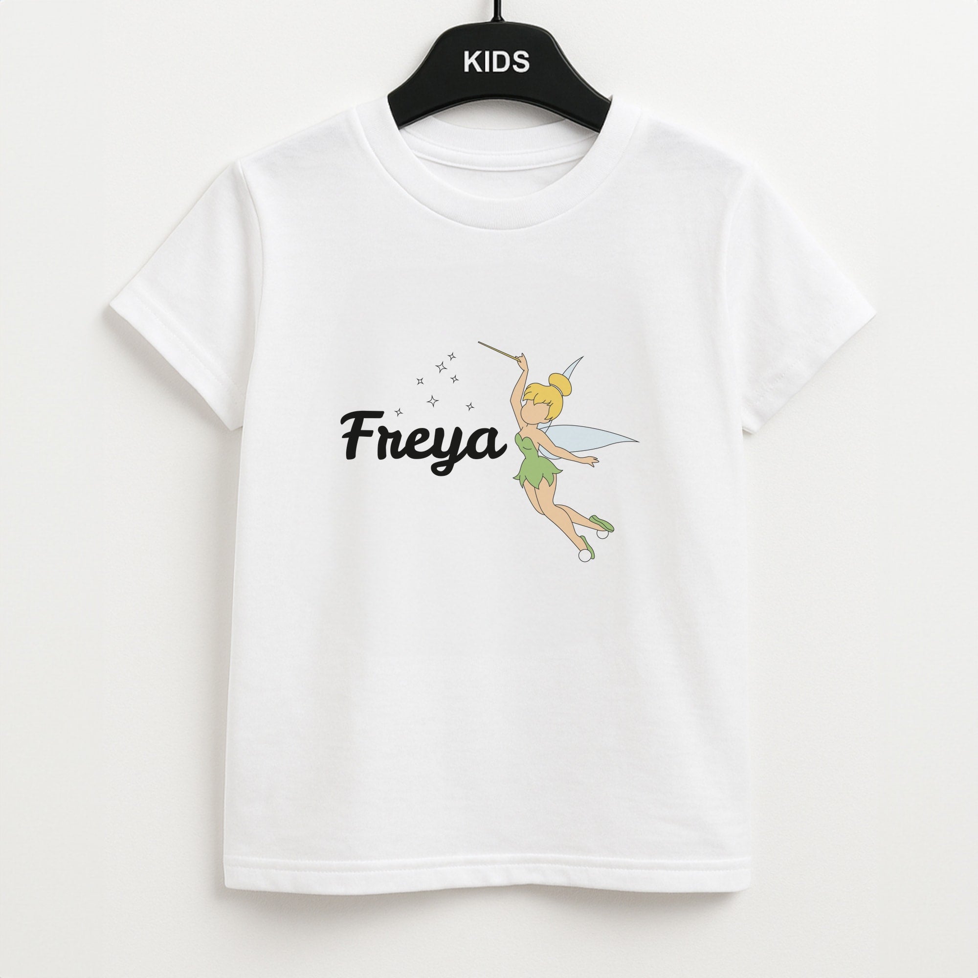 Tinkerbell - Personalised Fairytale Unisex Kids T-Shirt