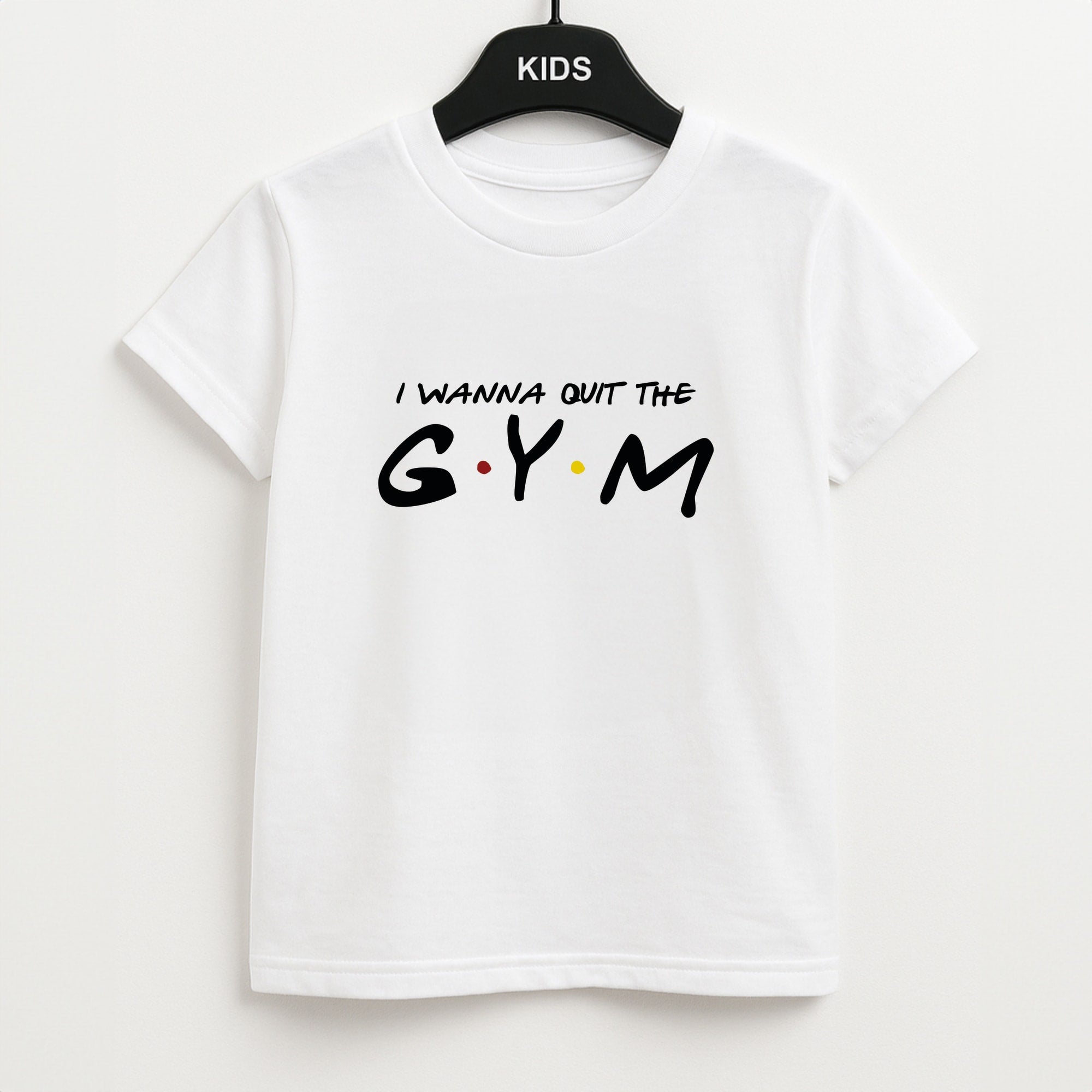 I Wanna Quit The GYM Unisex Kids T-Shirt