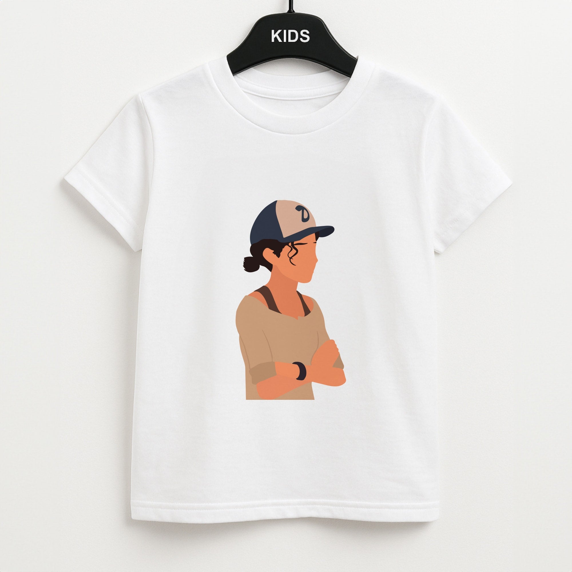 Clementine Faceless - TWD Kids T-Shirt