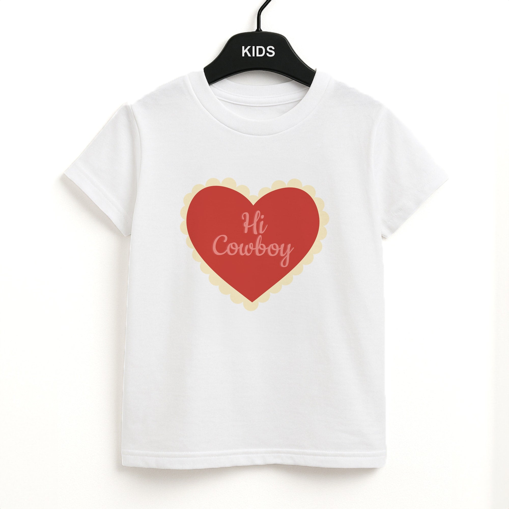 Hi Cowboy - Western  Unisex Kids T-Shirt