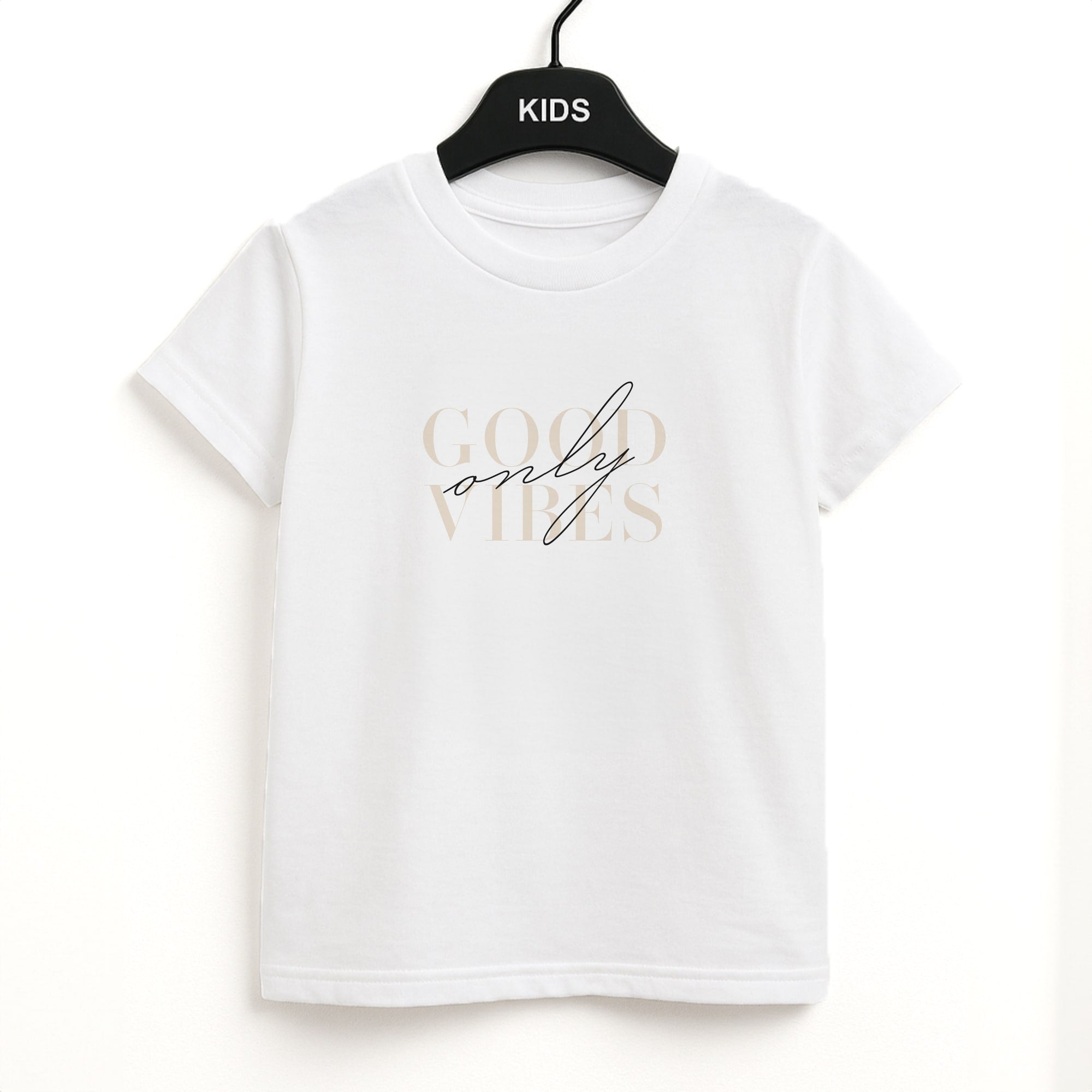 Good Vibes Only Unisex Kids T-Shirt