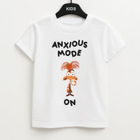 Anxious Mode On - Inside Out Kids T-Shirt