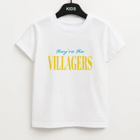 They're The Villagers Blue Kids T-Shirt