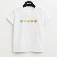 Love Hearts- Valentine's Day Kids T-Shirt