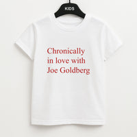 Chronically In Love With Joe Kids T-Shirt