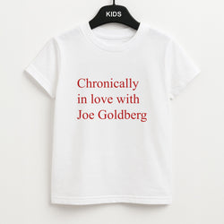 Chronically In Love With Joe Unisex Kids T-Shirt