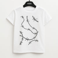 Barbed Wire - Post Kids T-Shirt