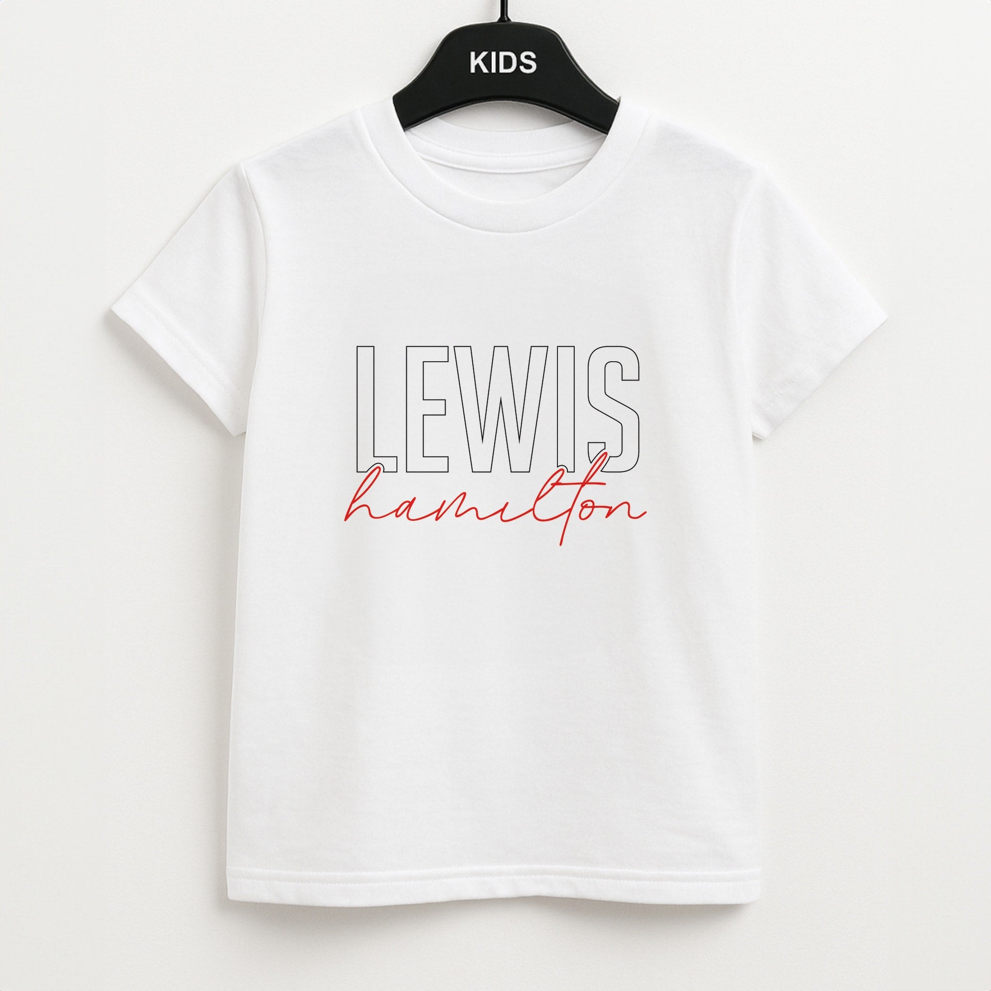 Racer Stripes Hamilton Unisex Kids T-Shirt