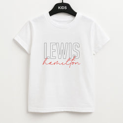 Racer Stripes Hamilton Unisex Kids T-Shirt