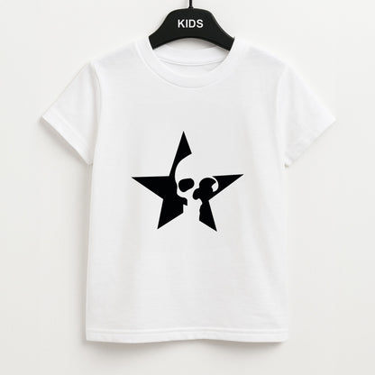 Skulls And Stars - Skate Aesthetic  Unisex Kids T-Shirt