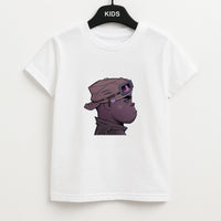 Purple 2d Kids T-Shirt