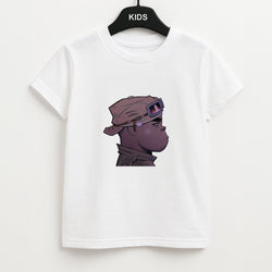Purple 2d Unisex Kids T-Shirt
