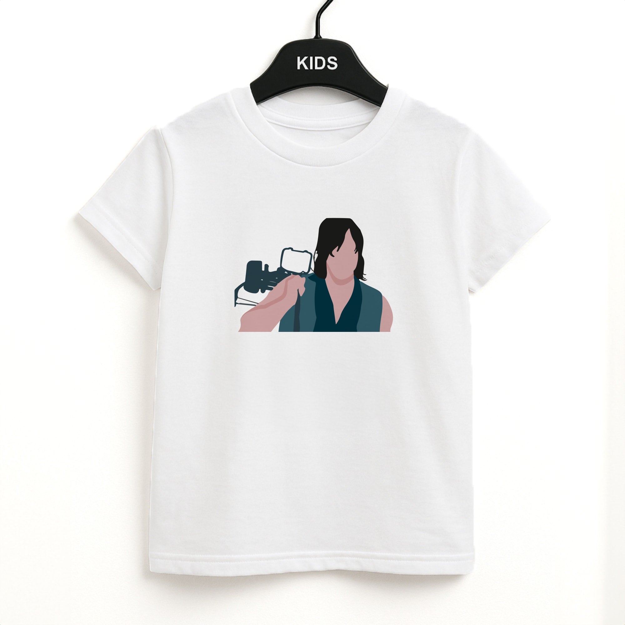 Daryl And His Crossbow - TWD Unisex Kids T-Shirt