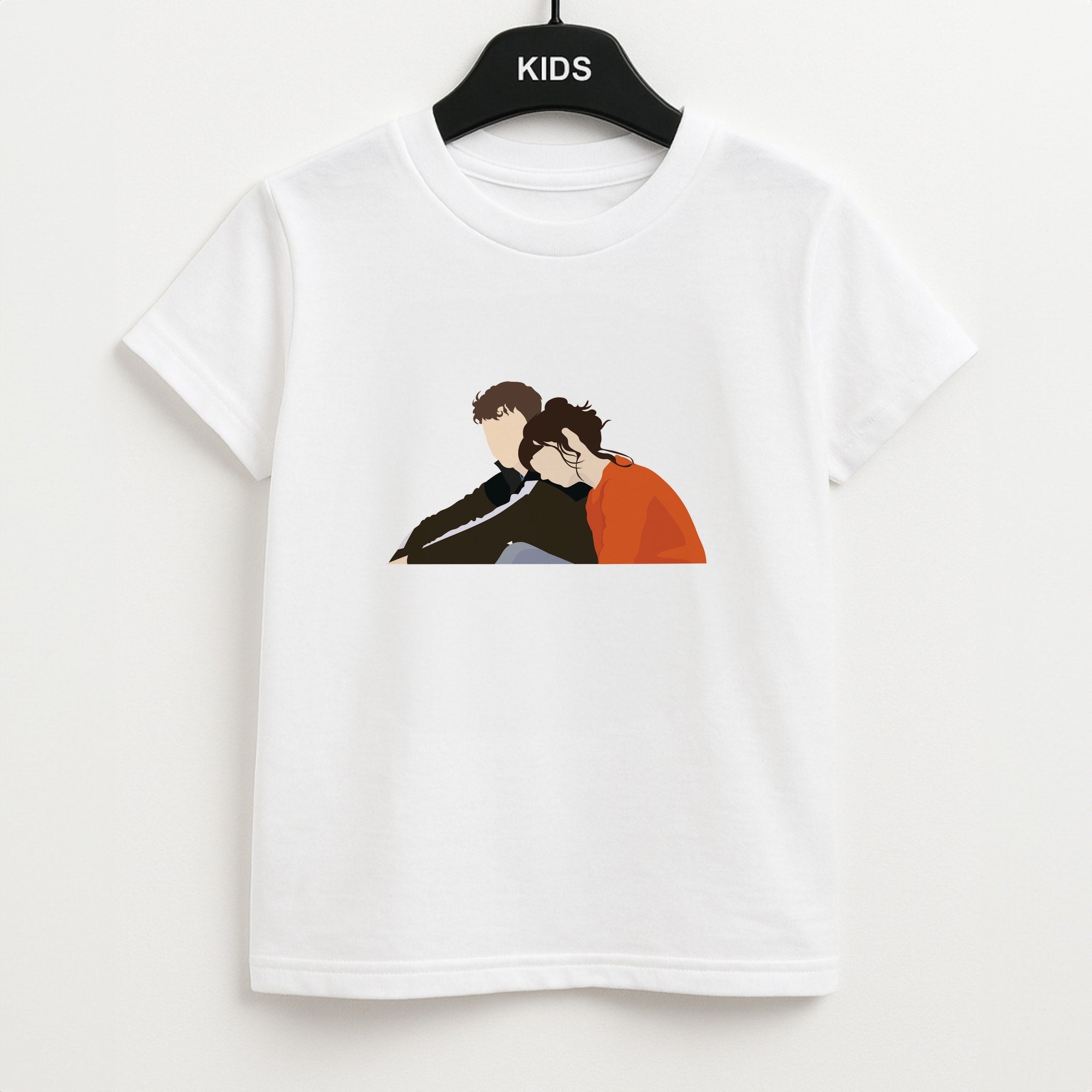Marianne Resting On Connell Kids T-Shirt