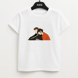 Marianne Resting On Connell Unisex Kids T-Shirt