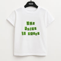 The Juice Is Loose Kids T-Shirt