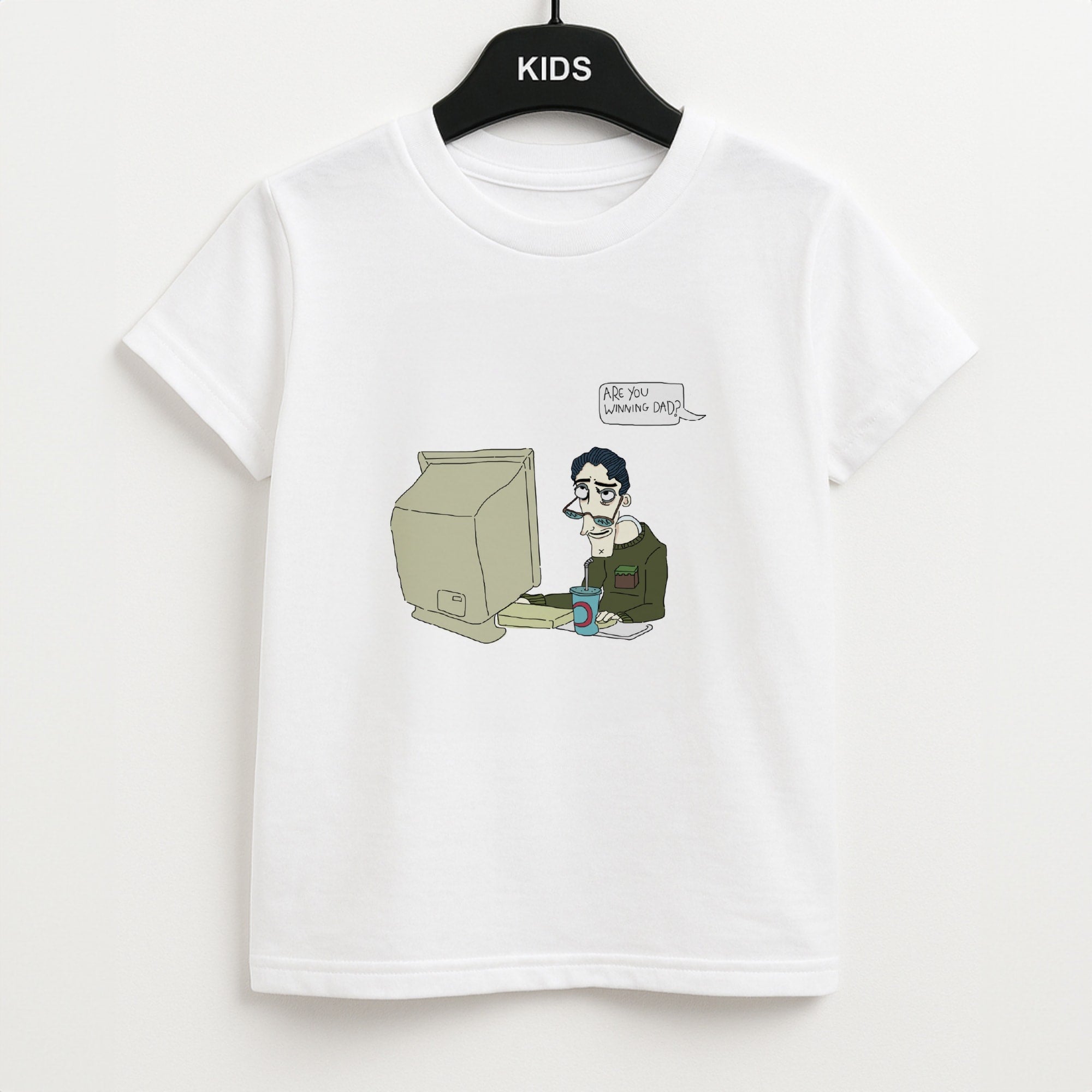Are You Winning Dad Unisex Kids T-Shirt