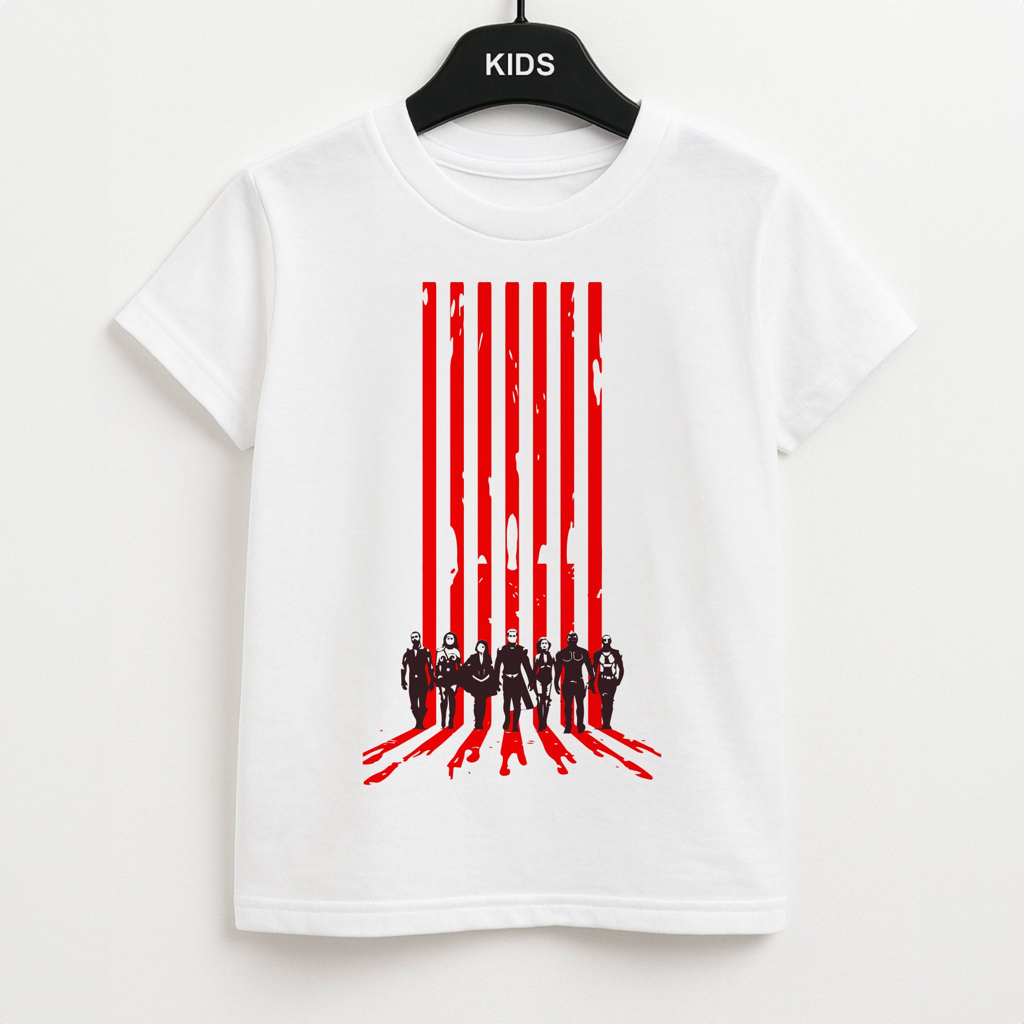 The Seven Silhouettes Kids T-Shirt
