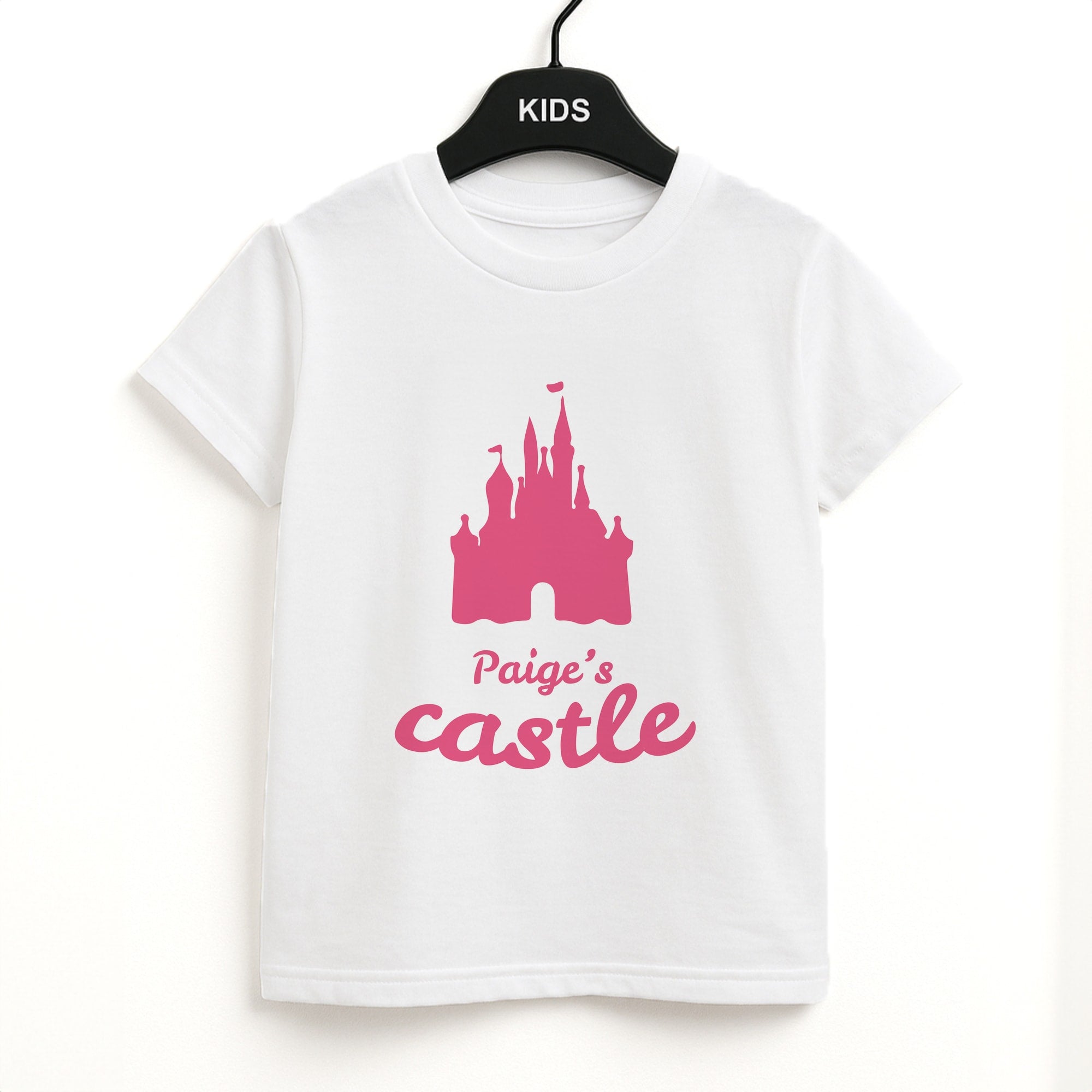 Fairytale Castle - Personalised Fairytale Unisex Kids T-Shirt