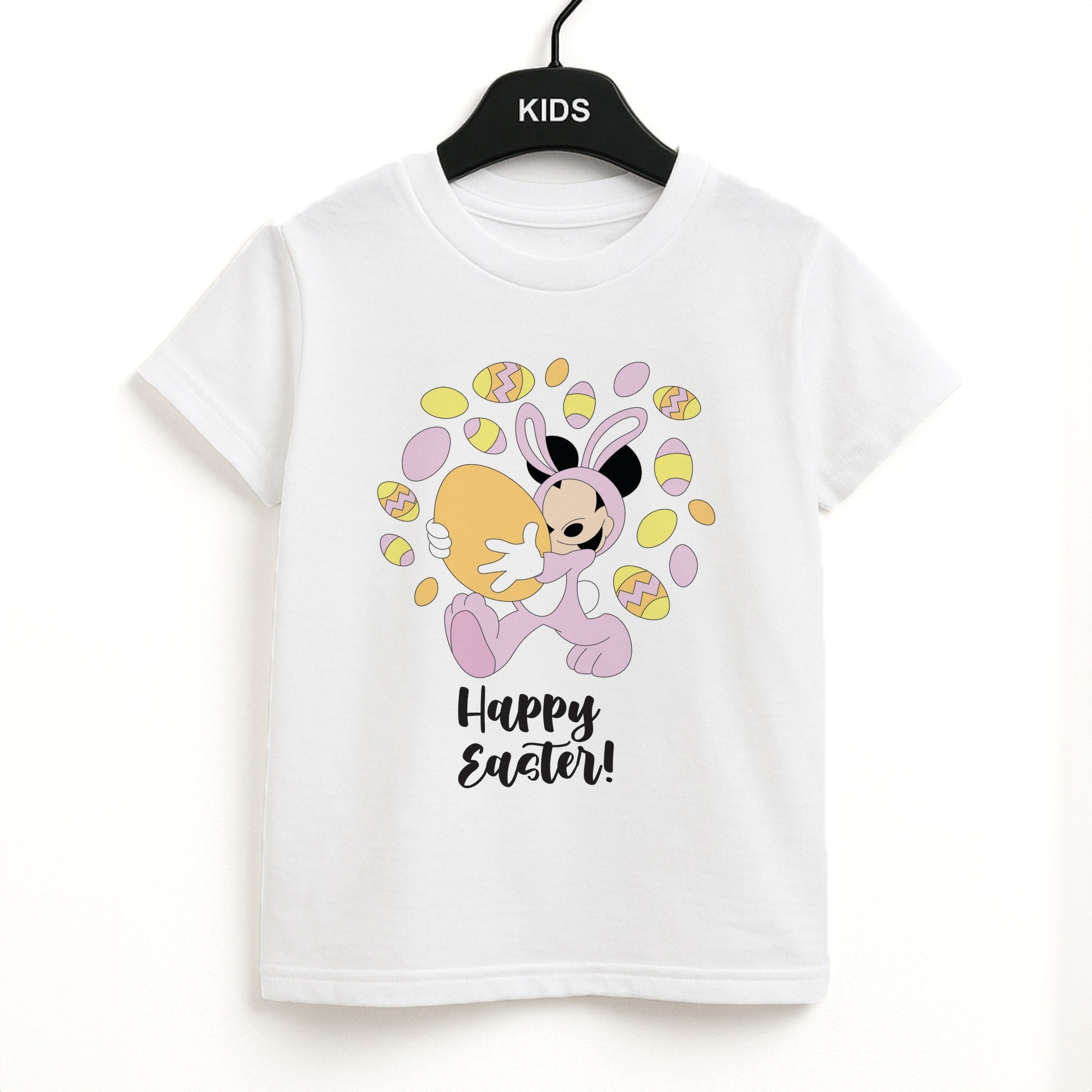 Happy Easter Pink  Kids T-Shirt