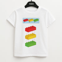 Bricks Instruction Set Kids T-Shirt