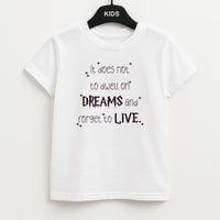 It Does Not To Dwell Kids T-Shirt