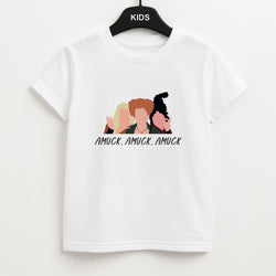 Amuck, Amuck, Amuck - Hocus Halloween Kids T-Shirt
