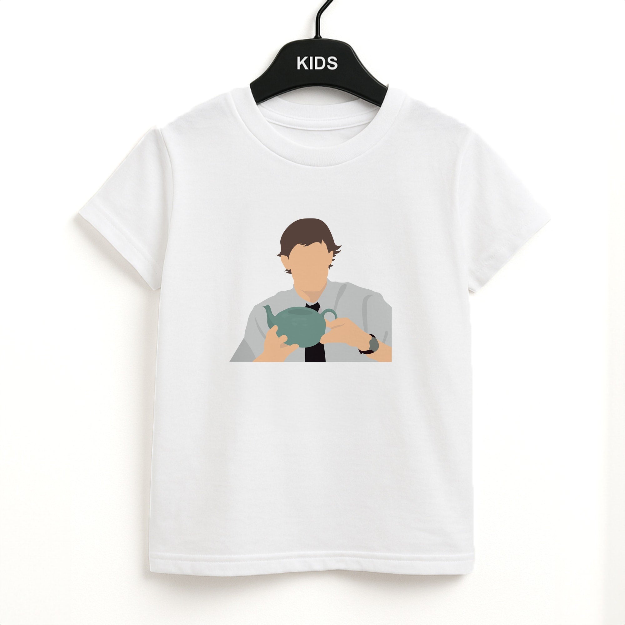 Jim's Tea Pot For Pam Kids T-Shirt