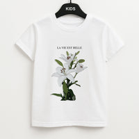 La Vie Est Belle - Clean Girl Aesthetic Kids T-Shirt