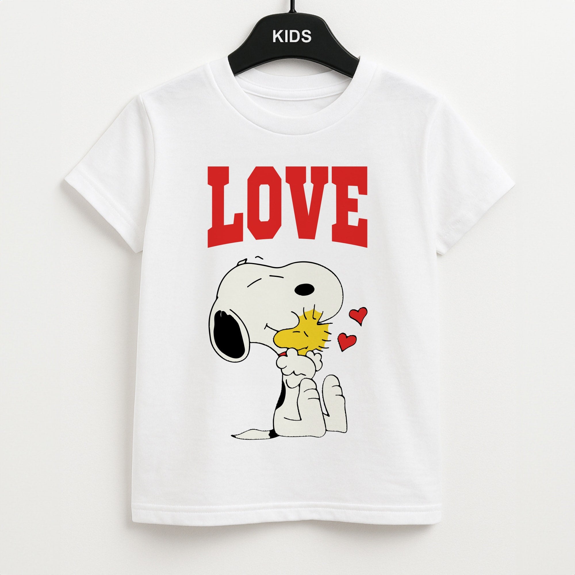 Love Cartoon Beagle  Unisex Kids T-Shirt