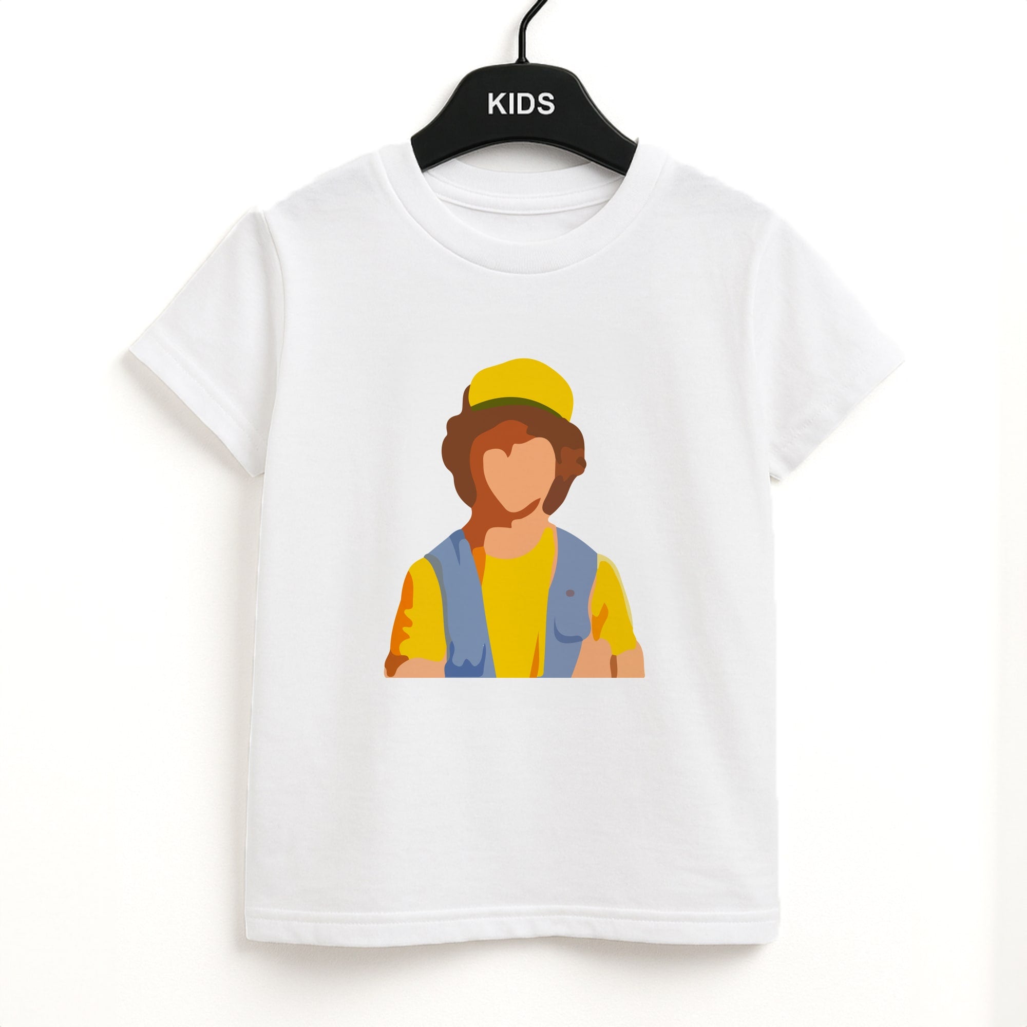 Faceless Dustin - Stranger Things Kids T-Shirt