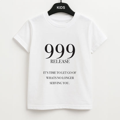 999 - Angel Numbers Unisex Kids T-Shirt