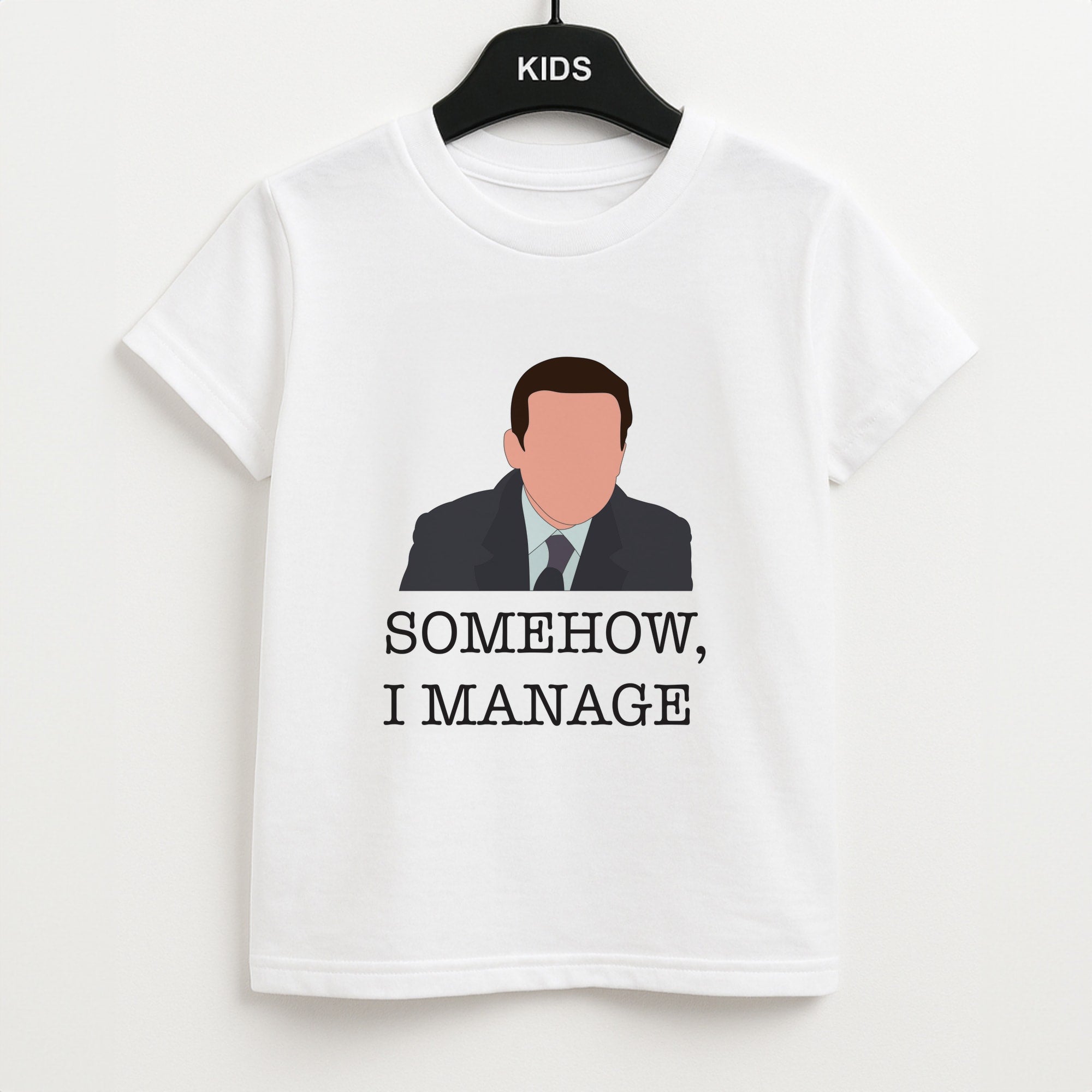 Somehow, I Manage Kids T-Shirt