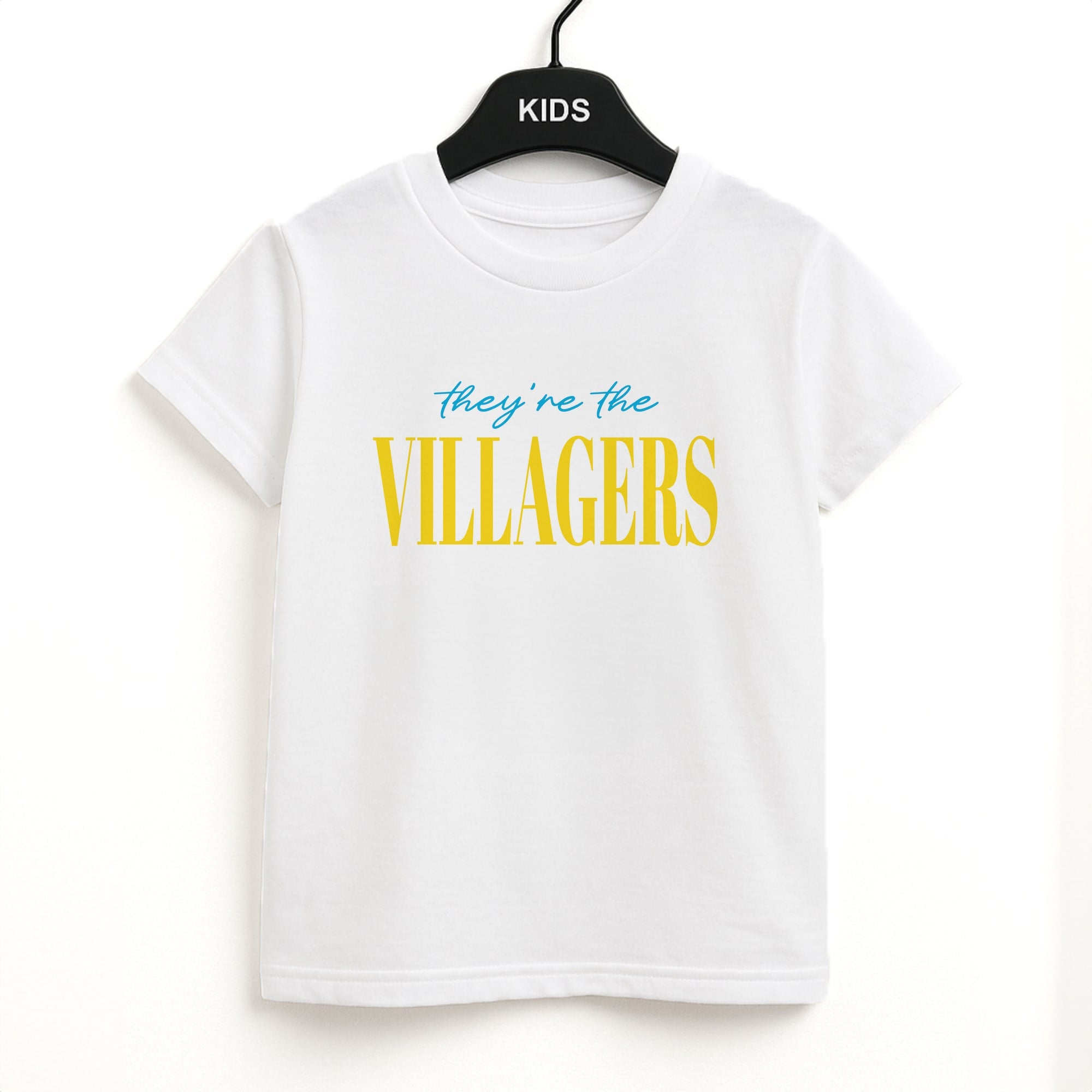 They're The Villagers Blue Unisex Kids T-Shirt