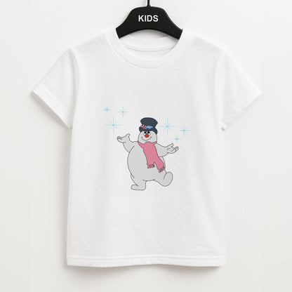 Frosty - Snowman Unisex Kids T-Shirt