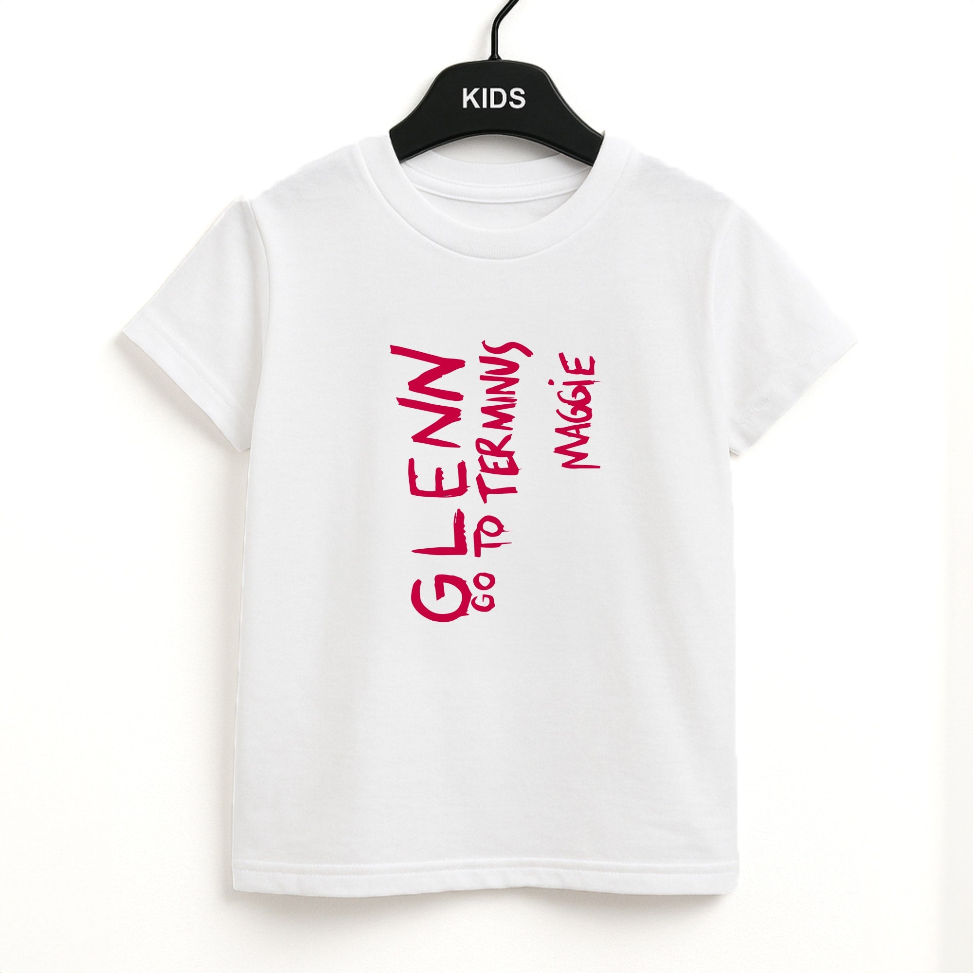 Message For Glenn - TWD Kids T-Shirt