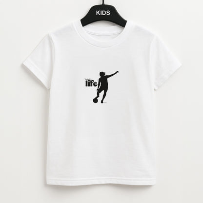 Football Is Life Unisex Kids T-Shirt