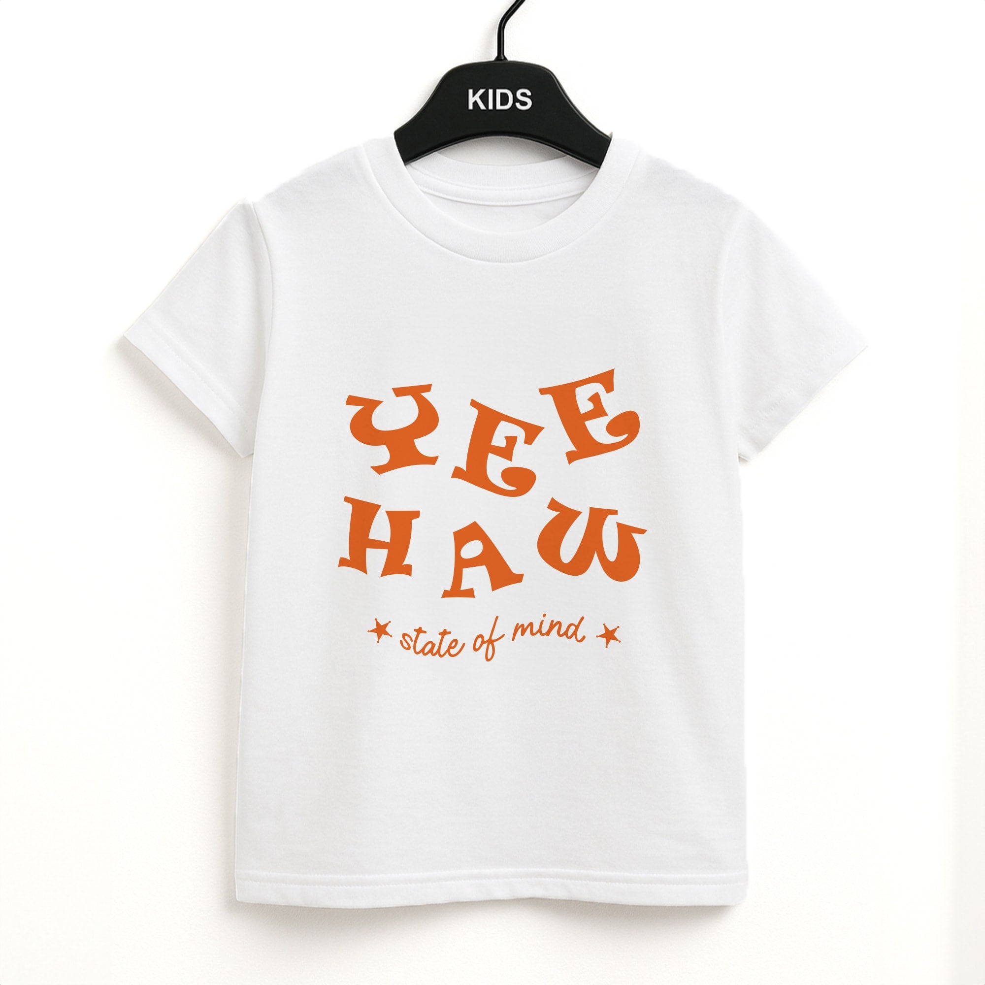 Yee-Haw State Of Mind Unisex Kids T-Shirt
