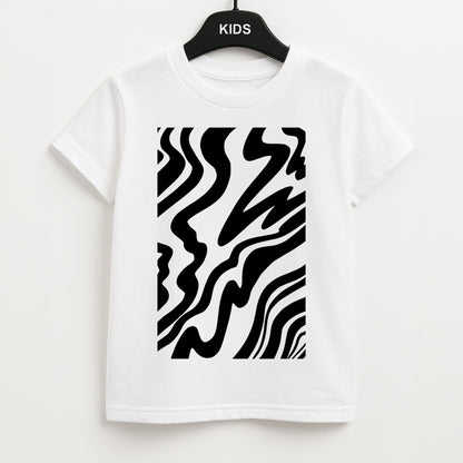 Black And White - Halloween Kids T-Shirt