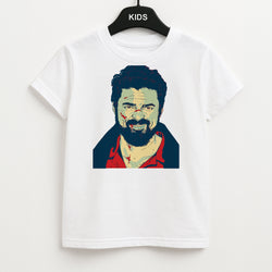 Billy Butcher Face Kids T-Shirt
