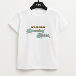 Get On Your Dancing Shoes Kids T-Shirt